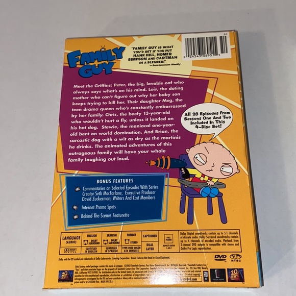 20th Century Fox The Family Guy Volumes One Through Six DVDs. - Picture 4 of 14